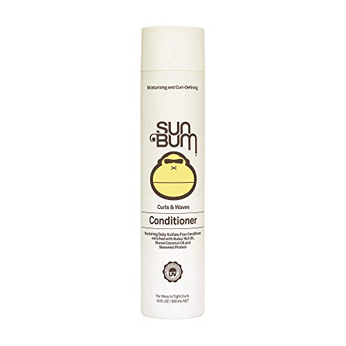 Sun Bum Curls & Waves regenerator | Vegan i surovost Free hidratantni tretman za kosu za valovitu i kovrčavu kosu / 10 oz
