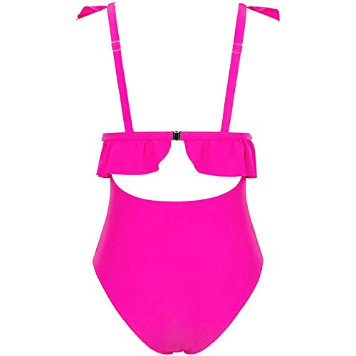 Jsgjocom bikini za žene, Ženski jednobojni bikini set kupaćih kostima, 2 komada kupaćih kostima za plažu