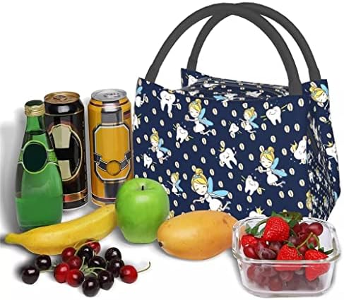 Dxmrwj prijenosni ručak torbe za žene Print torbe Ice Cooler piknik torbe izolovana termo ručak
