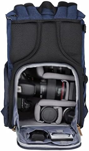 Yebdd multifunkcionalni ruksak za kameru moderna futrola za fotografije / Video torbe velikog kapaciteta za