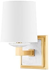 Hudson Valley rasvjeta 4071-PN Elwood 1 svjetlosni zidni Sconce u klasici Transitional Essentials stil 11