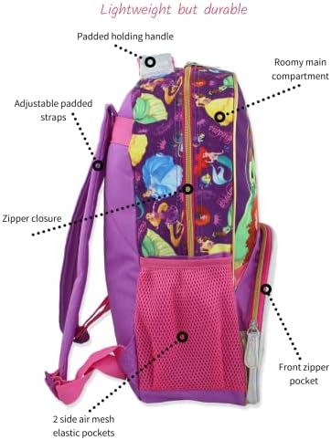 Torba za školski ruksak Disney princeze od 16 inča