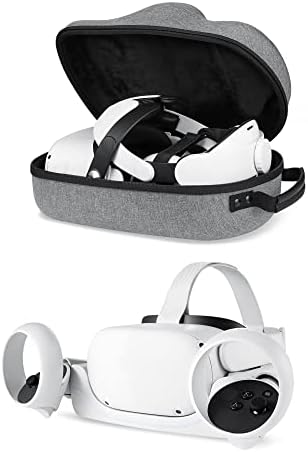 Wasserstein paket - punjenje stanica & VR slušalice za nošenje, kaiš za glavu i poklopac lica