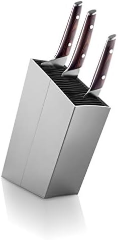 EVA SOLO / ugaoni aluminijumski stalak za noževe | drži do 40 noževa / lako se čisti | danski dizajn, funkcionalnost & kvalitet / srebro