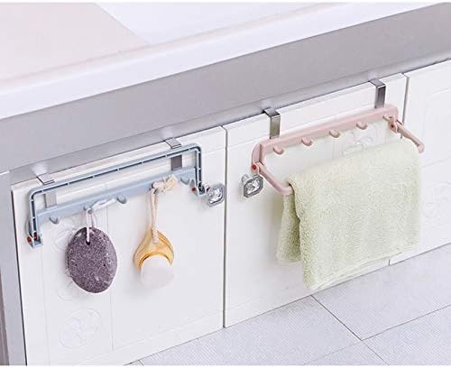 SLSFJLKJ sklopiva kuka za vrata ormarića kuhinjska krpa vješalica stalak za ručnike držač za odlaganje vrata