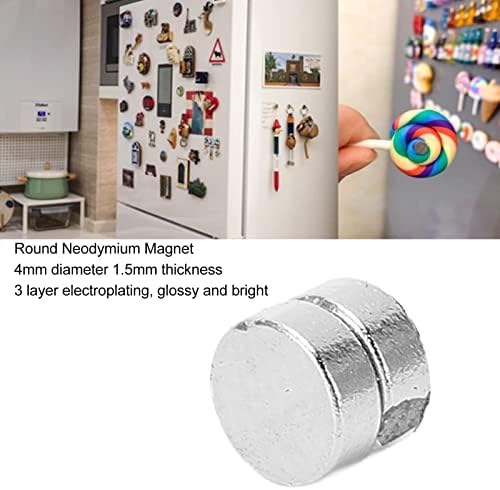 Disk magneti, 120kom Super jaki neodimijumski Magneti, magneti za zanate, magneti za male cilindre, Komplet dodatne opreme za jak magnetizam, za zanate, uradi sam, magnete za tablu i frižider