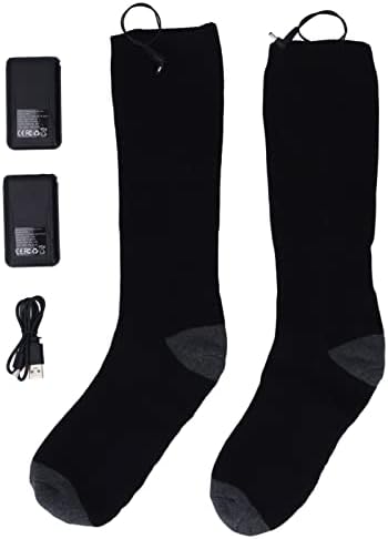 FDIT Grijane čarape toplije 3 razine grijanja USB punjenje udobne izolirane toplotne čarape za