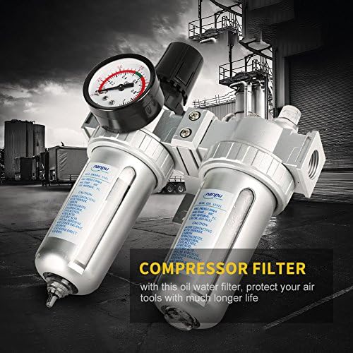 1/2 Filter za vazduh Press Regulator i mazivo metračni komplet za hvatanje alata za separator vode