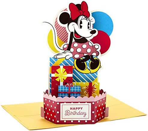 Hallmark Paper Wonder Minnie Mouse Pop Up Rođendanska Čestitka