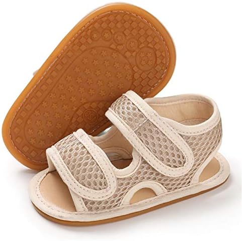 Timateto Baby Boys Djevojke Sandale Nelični mekani jedini na otvorenom Atletska obuća Dojenčad Todler Prvo Walker Crib Ljetne cipele 3-18 mjeseci