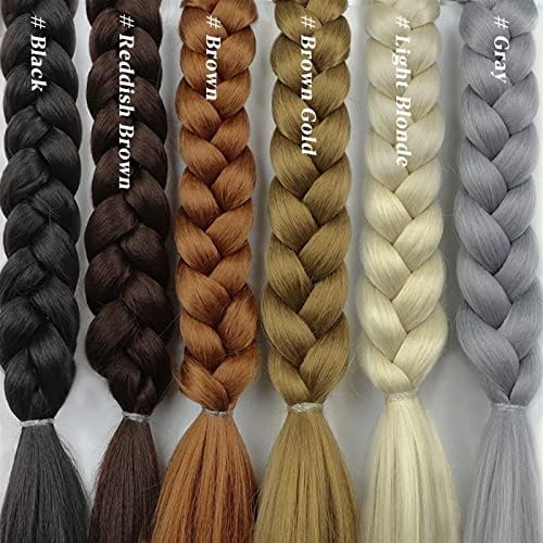 Hihelo punđa za kosu 26/34 inča dugi pleteni rep produžavajući sintetički rep traka za glavu pojas perika punđa za žensku svakodnevnu upotrebu punđe za kosu