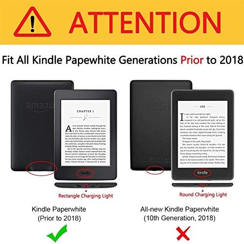 Kindle Paperwhite 1 2 3 [izdanja 2012/izdanja 2013/izdanja 2015] sa funkcijom trake za ruke za Kindle Paperwhite prije 2018 e-čitača