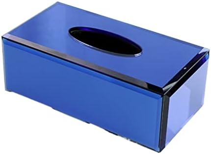 Plava Nordijska Staklena Papirna Kutija Dekoracija Kreativni Dnevni Boravak Stolić Za Domaćinstvo Ručne