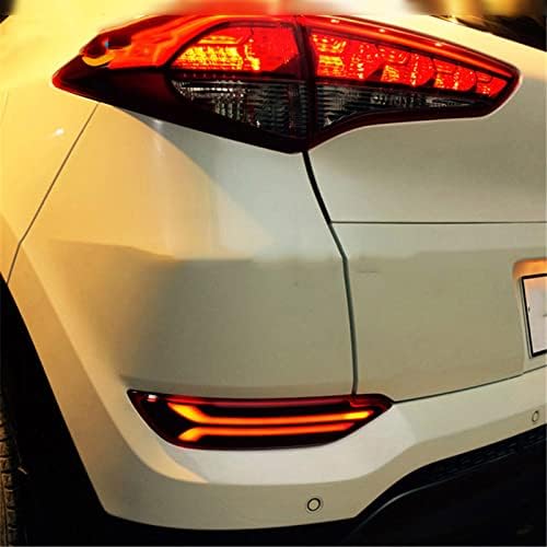 za Hyundai Tucson 2015 2017 2018, 2pcs LED stražnja lampica za maglu za lampicu automobila LED branik svjetlosni