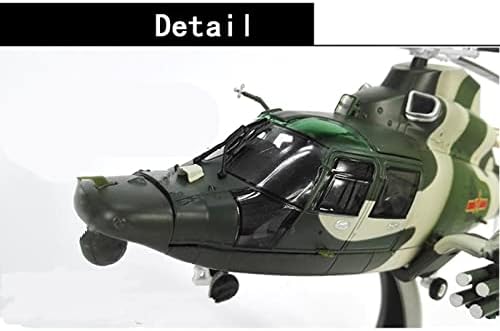 1/100 skala helikopter kineskog Ratnog vazduhoplovstva WZ - 9 Model lovačkog aviona Model legure Model