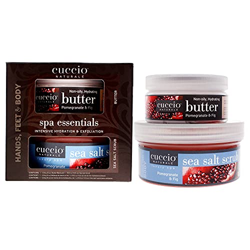 Cuccio Naturale Spa Essential Kit-Infuziran Eteričnim Uljima Koja Se Brzo Rastvaraju - Ostavlja