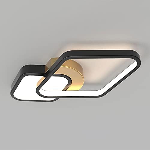 TPOFHS Modern LED zlatni stropni svjetlo za ugradnju stropne svjetlo Akrilna hladska svjetla za spavaću sobu dnevni boravak blagovaonica hodnik kuhinja 40 / 45cm