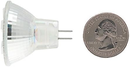Hero-LED MR11-9T-WW MR11 GU4 LED halogena zamjenska sijalica, 12v AC / DC, 1.8 W, 15-20w ekvivalent, topla bijela 3000K, 5-pakovanje