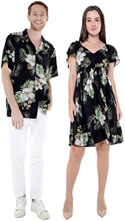 Komplicirani par Havajska luka ili rahee mini haljina u vrtu Ananas Black