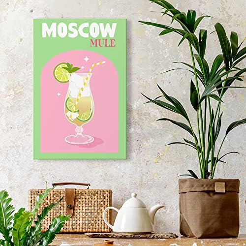 XINTANG šareni Retro koktel Poster platno zid Art Funny Alcoho vino staklo Print slike slatka Preppy