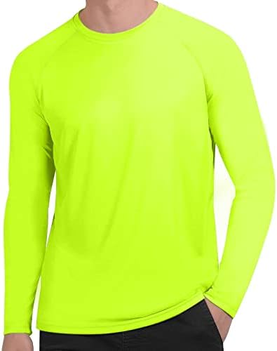 Muška atletska košulja za trčanje Dugi rukav Quick Dry UPF 50+ zaštita od sunca hiking Fishing