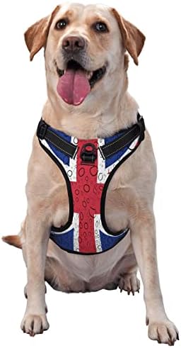 Pas kabelska britanska zastava Ujedinjeno Kraljevstvo PET Podesivi vanjski prsluk vez Veliki