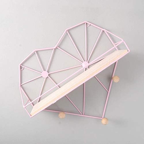 WSZJJ Moderni minimalistički stalak ugrađen sa kukom za kuka plutajući kuhinjski zidni nosač za prikaz Košarica