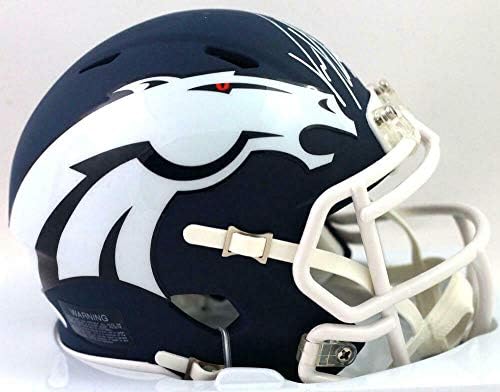 Von Miller sa autogramom Denver Broncos AMP Speed Mini Helmet-JSA W Auth *NFL Mini Helmets sa bijelim autogramom