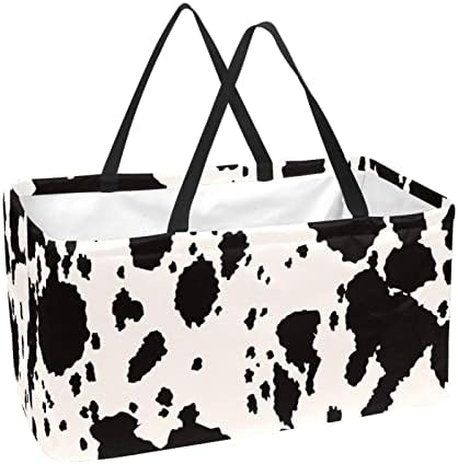 Jdez korpa za kupovinu životinjske kože Print višekratna torba za namirnice korpa za veš prenosive