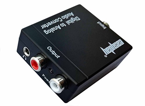 Easyday USA digitalni optički koaksijalni Toslink Signal za RCA 3.5 mm analogni audio konverter Adapter