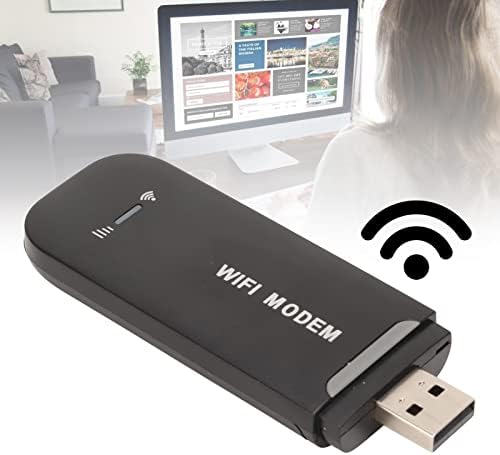 4G WiFi ruter, prenosiva Mini mobilna pristupna tačka, 4G LTE USB bežični ruter, za telefon Laptop Tablet računar TV, Plug and Play, WPA WPA2 WiFi enkripcija, podržava 10 korisnika