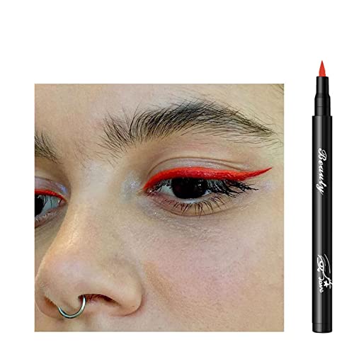 npkgvia Rainbow Color Eyeliner 12 boja prirodni dugotrajni vodootporni pigmentirani Eyeliner za Božić