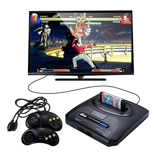 Vicue 2kom kontroler igre sa 6 dugmadi za Sega Genesis Black superiornu ergonomiju i performanse