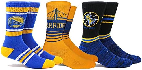 PKWY po stavu NBA muške ekipe 3-Paket čarapa