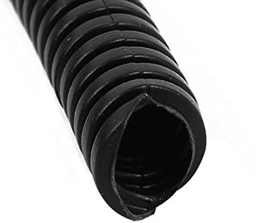 Aexit crna plastična cijevska oprema 7mm x 10 mm fleksibilni valovito cijevi cijevi cijevi cijevi za cijevi