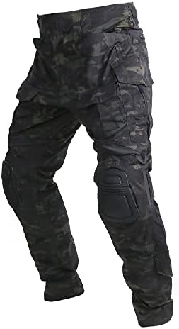 Emergeargear G3 taktičke hlače, ripstop teretni pantalone za muškarce Camo Army Training Pješačenje lov na raspolaganje kampovanje