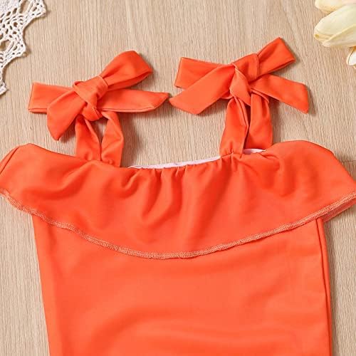 Ljetne toddler djevojke ruffles cvijeće otisci 1 komad kupaće kostime plaža Onesie kupaći kostimi Bikini ruffle kupaći kostim djevojke