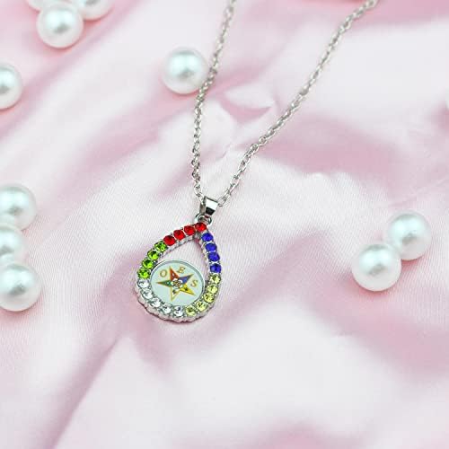Orden sestrinstva Istočne zvijezde poklon oes narukvica ogrlica sestrinstvo narukvica oes simbol nakit za žene djevojke