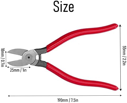 Fafeicy Micro Wire Cutter, dijagonalna kliješta za sečenje bočni rezači štipaljke Elektronske makaze ručni ručni