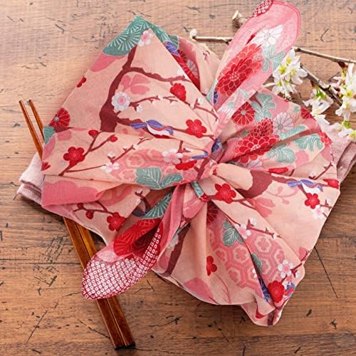 Aboofan Japanese Bento wrapping Cloth Flower Printed maramica tkanina za ručak Bandana Cover Bag Poklon kutija platnena stolnjak za kućni piknik na otvorenom