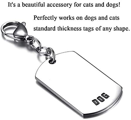 Ivia kopče za pseće oznake / kopča od jastoga od nerđajućeg čelika 316 sa prstenovima za mačke i ogrlice za pse