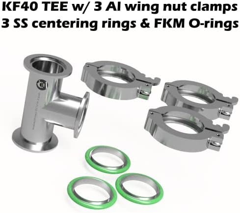 Vrhunski ISO-KF NW25 KF25 prirubnica sa prirubnicom sa 3 kompleta aluminijumskih stezaljki za navrtke i o-prstenova