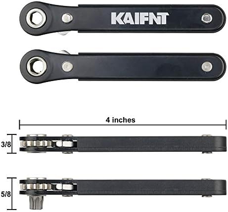 Kaifnt K451 Ultra Niskoprofilni set odvijača sa Mini ključem sa čegrtaljkom, 1/4-inčni pogon, 23 komada