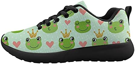 Owaheson Heart Gold Crown žaba princa muške jastuke za trčanje cipele Atletski šetnja tenisima modne tenisice