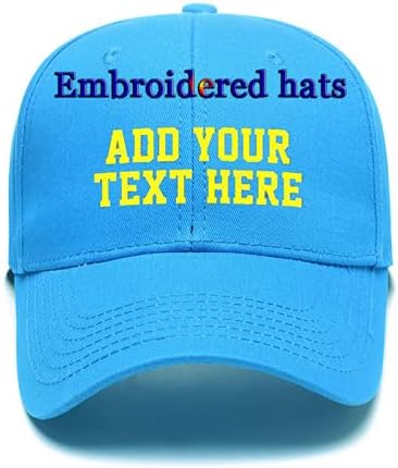 Prilagođeni izvezeni kape svoj vlastiti tekst zakrivljeni račun hip hop snapback bejzbol šeširi