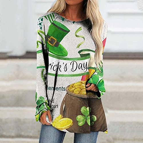 PADDYS Irska pab košulja ženske bluze i vrhovi Dressy Gnome košulja Dressy vrhovi za žene za večernje