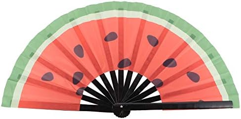 Aboofan 1pc Japanski stil lubeno-ventilatora ukrasni ručni sklopivi poklopac navijača