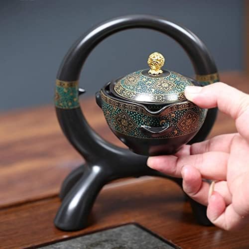 Razjum Chinese Gongfu Tea Ceramički čajni setovi uključuju čajne šalice Javni čajnik Gaiwan pogodan za kućnu putovanja na otvorenom Klasični kungfu Tea