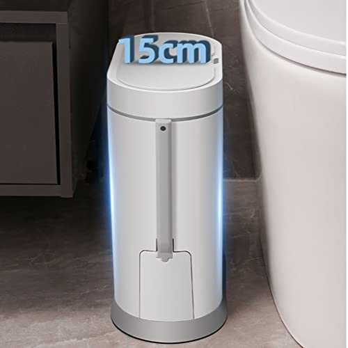 DHTDVD 8L pametna kanta za smeće za domaćinstvo indukcijski Vodootporni poklopac toaleta četka za toalet
