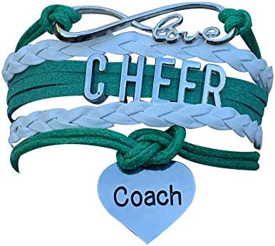 Sportybella Cheer Coach Narukvica-Cheerleading Coach Charm Narukvica-Cheer Jewelry-Women Cheer Coaches Infinity Narukvica